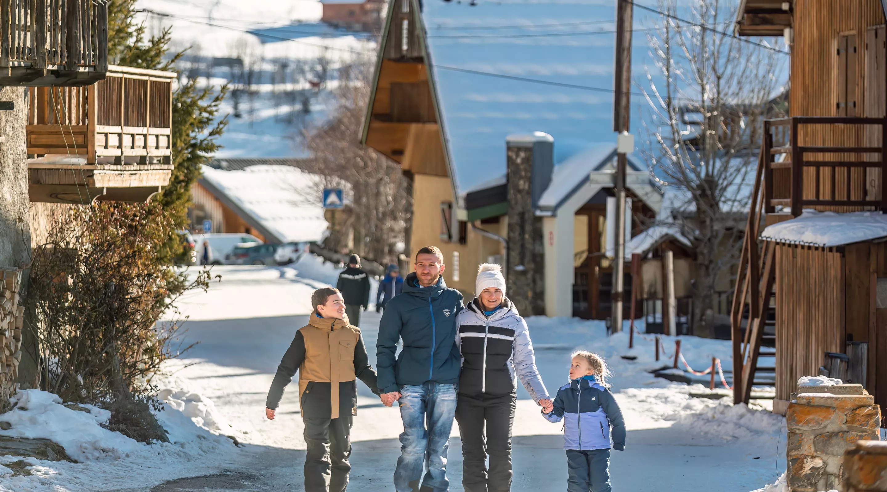 Marche en famille