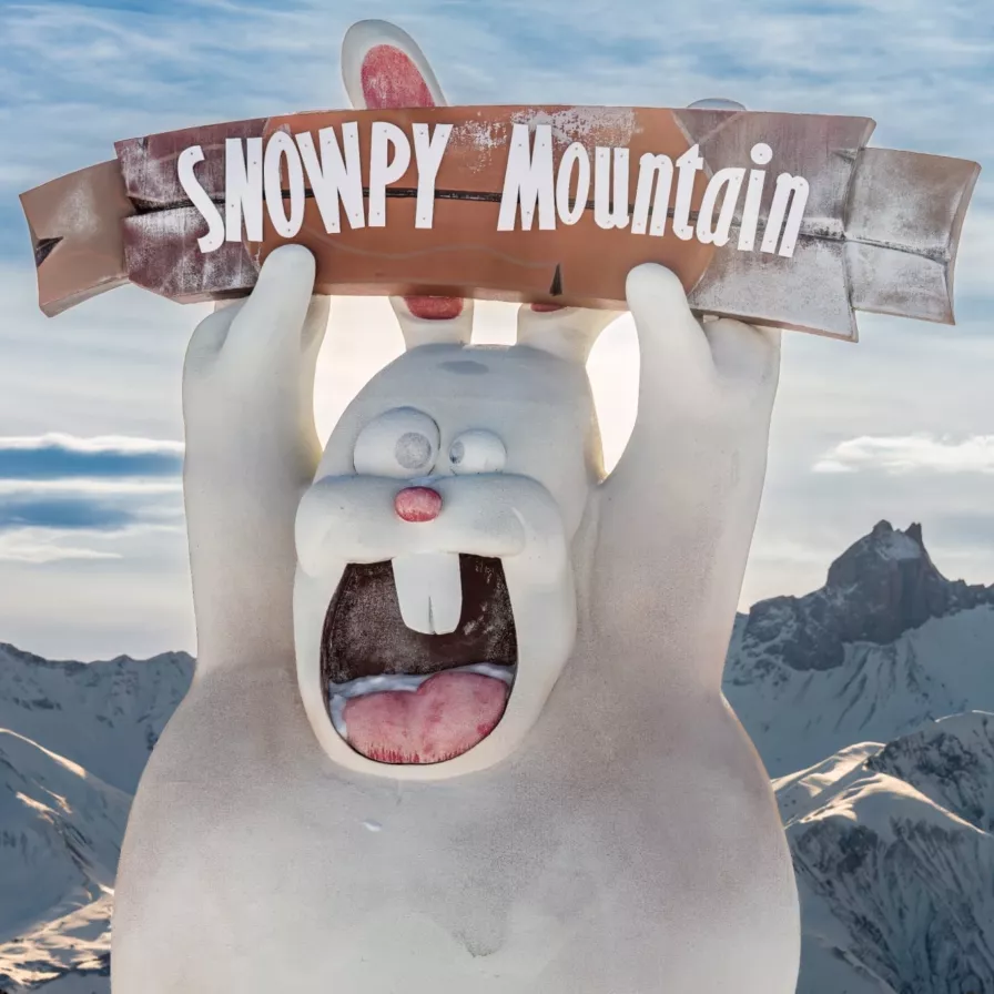 The Snowpy Mountain zone