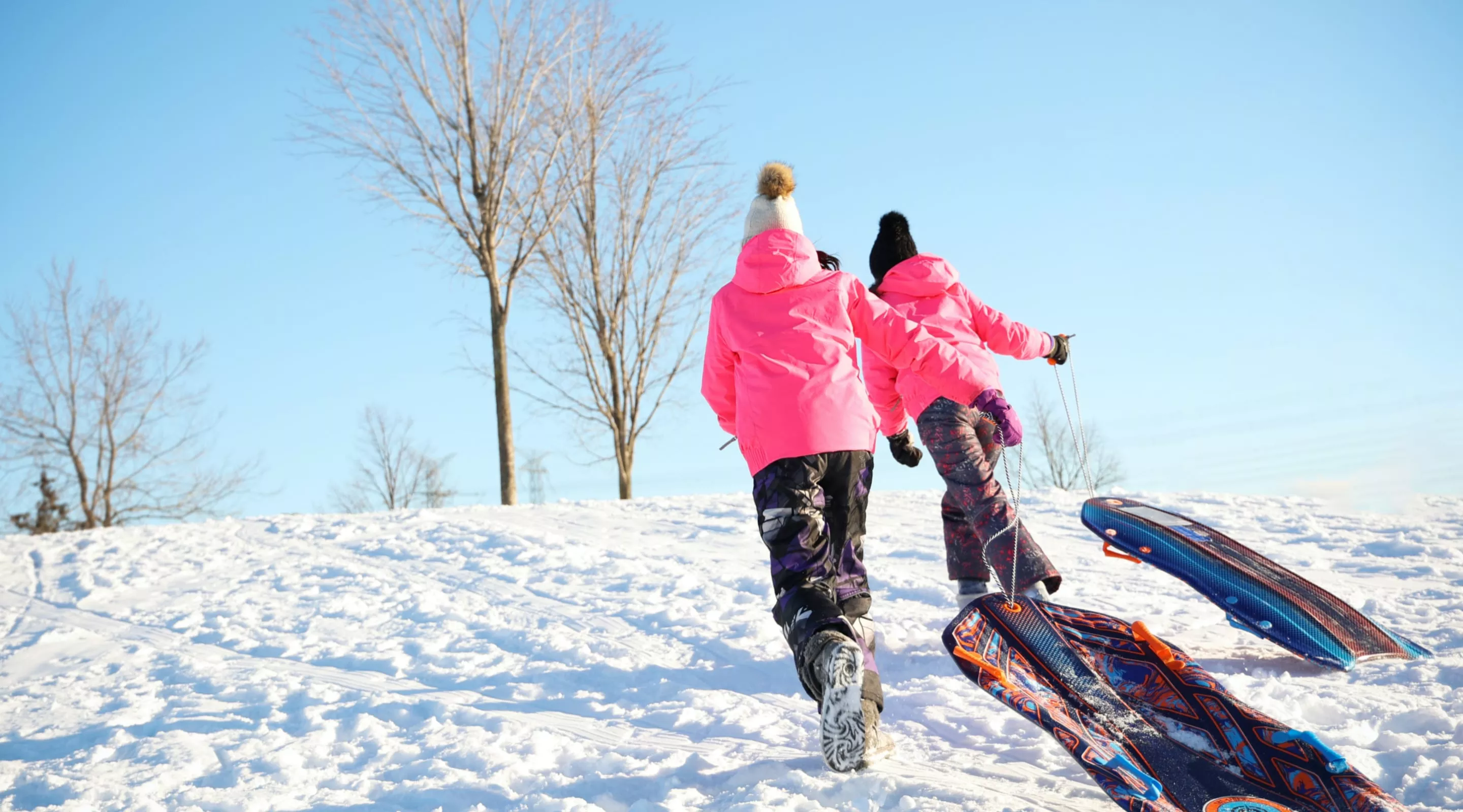 Sledging areas