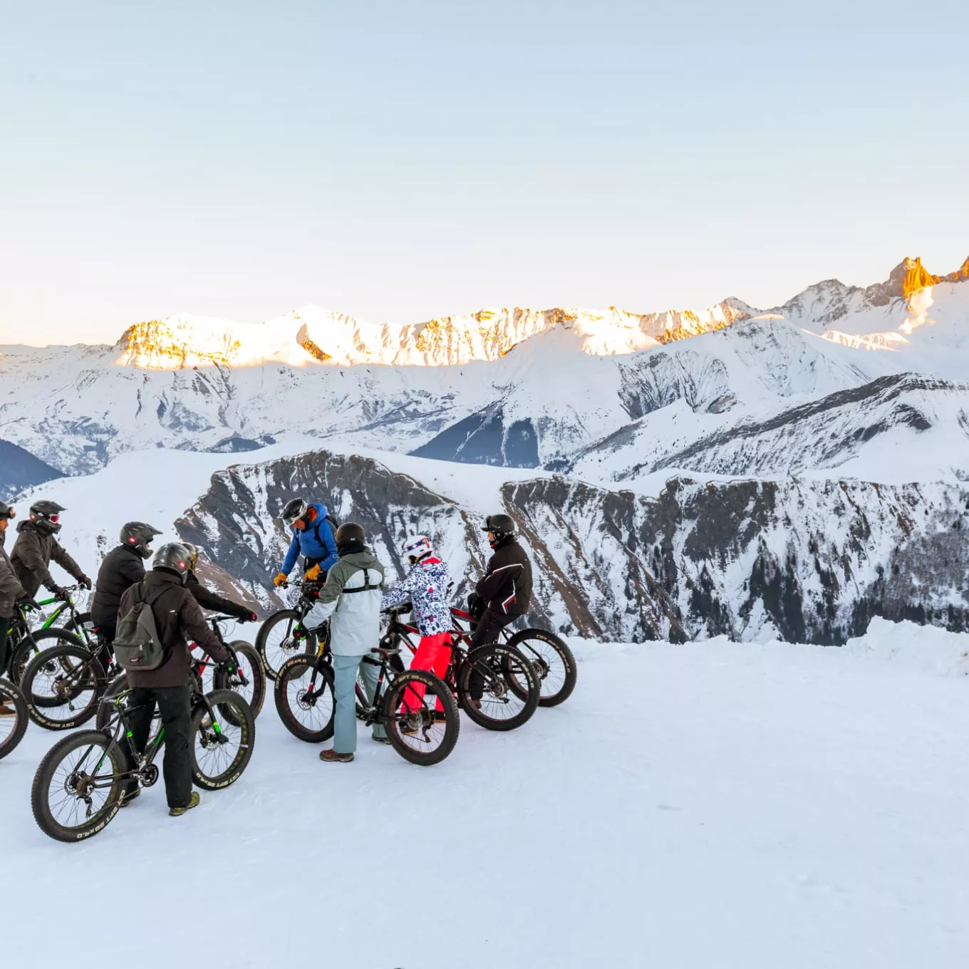 VTT sur neige