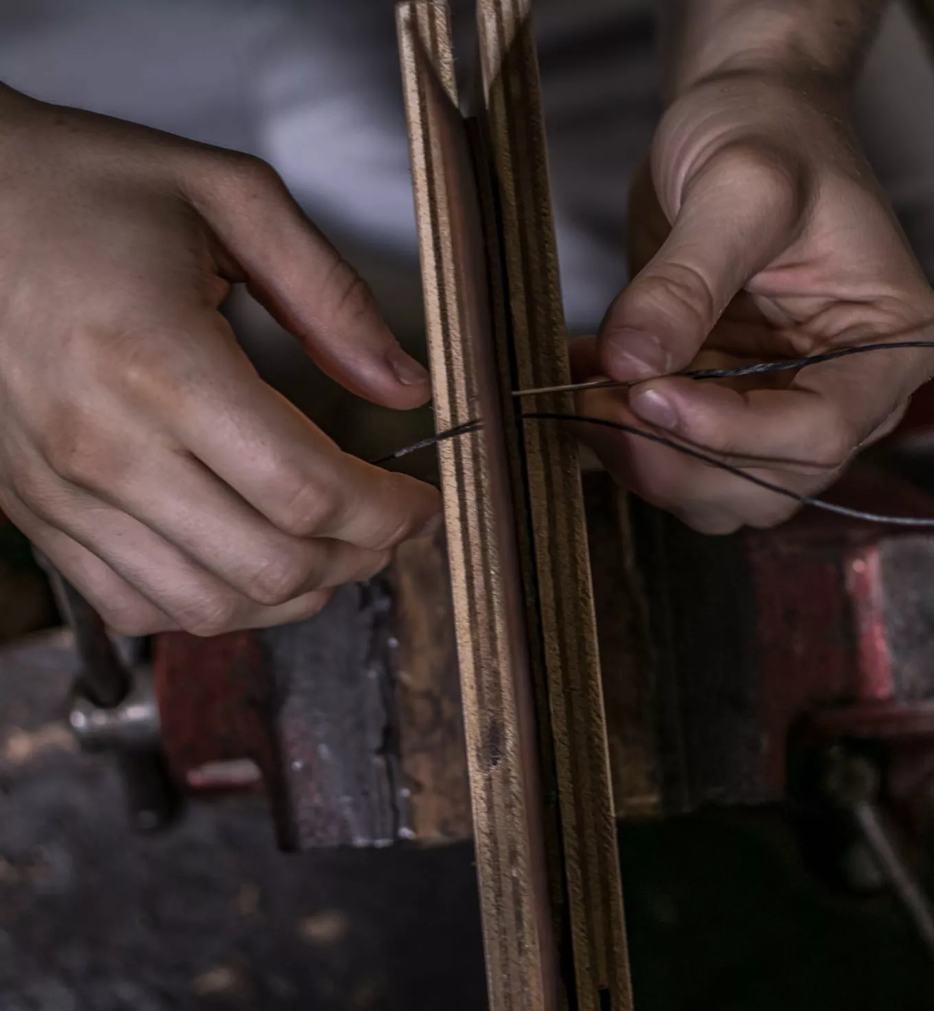 Leather workshop