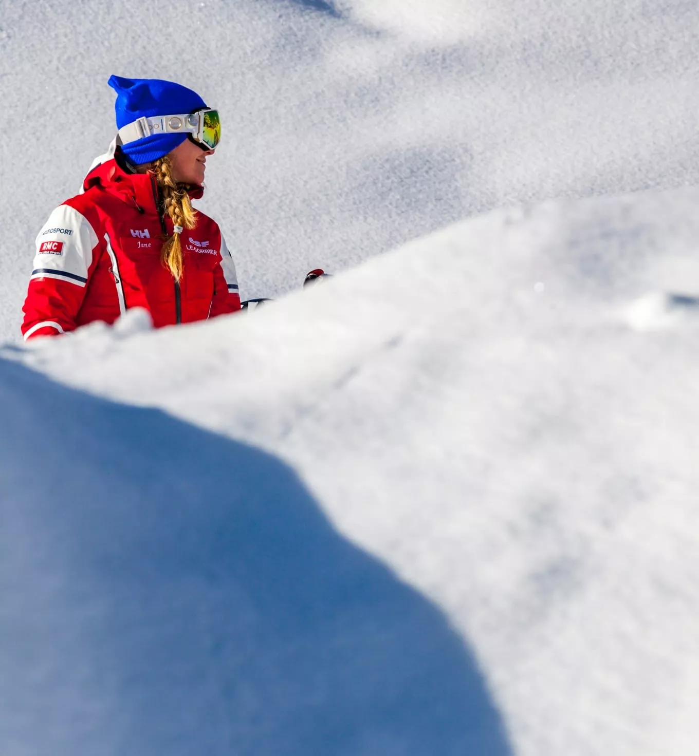 Tout Schuss en Draisienne dans la station du Corbier 