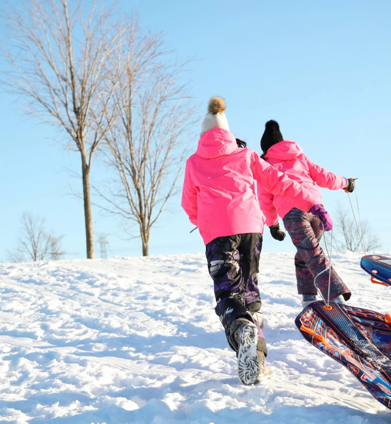 Sledging areas